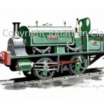 1023 Port of Par Manning Wardle 0-4-0ST Punch