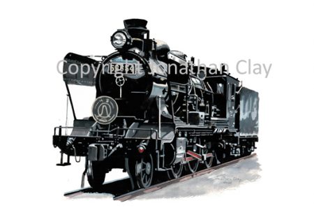 1016 JR (Hisatsu Line) Hitachi 2-6-0 No.58654