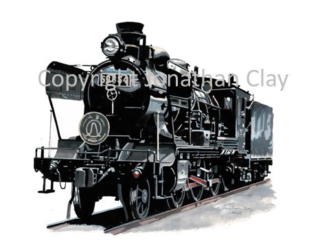 1016 JR (Hisatsu Line) Hitachi 2-6-0 No.58654