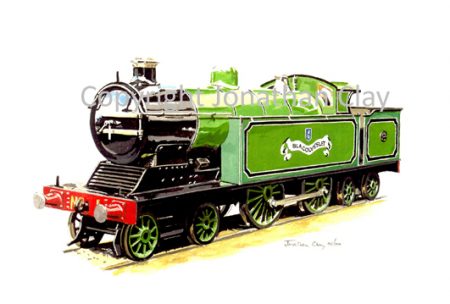 022 Ex. Blakesley Hall Railway Bassett-Lowke  4-4-2 IC Locomotive Blacolvesley