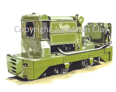 216 Ruston 3340hp 4W locomotive