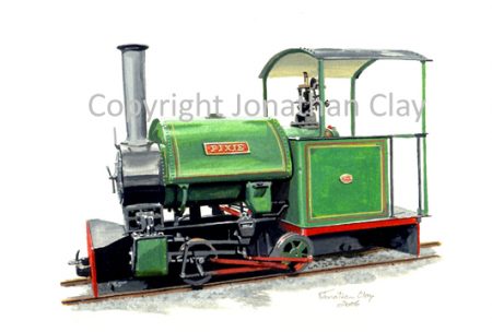 254 Hollycombe Woodland Railway Bagnall 0-4-0ST Pixie