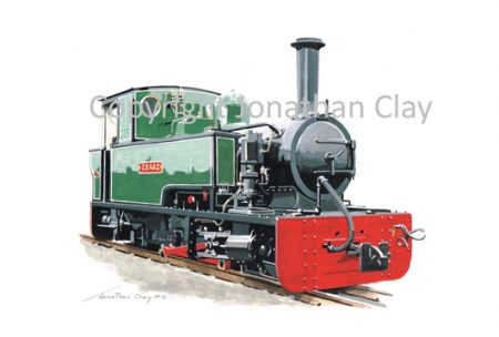 402 Lynton and Branstaple Railway Bagnall 0-4-2T Isaac