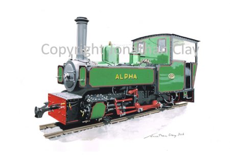 407 Hudswell Clarke P Class 0-6-0T 'Alpha'