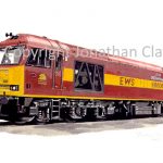 584 Class 60 Diesel No. 60001 (EWS)