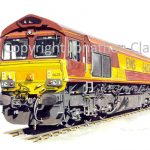 592 Class 66 Diesel No. 66231 (EWS)