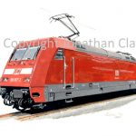 638 DB Class 101 Electric Locomotive No.101 017-2