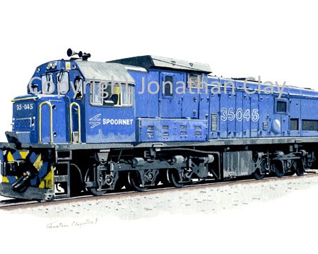 711 SAR (Spoornet) Class 35 diesel No. 35045