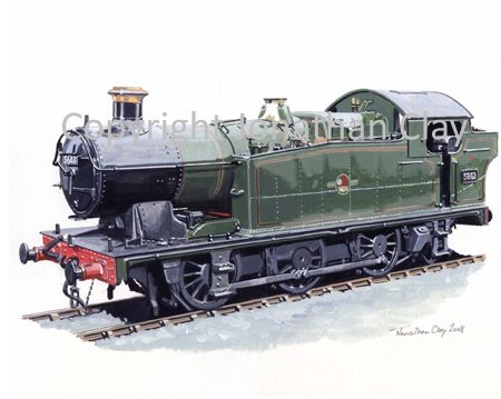 751 GWR 56XX Class 0-6-2T No.5643 (BR Green)
