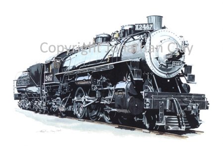 776 Southern Pacific Class P8 4-6-2 No.2467