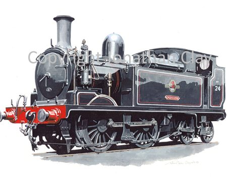 801 SR Class O2 0-4-4T No.24 Calbourne (BR Livery)