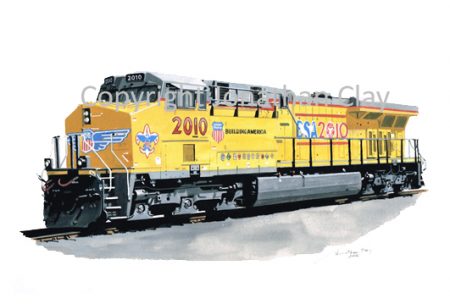 856 Union Pacific ES44AC diesel Locomotive No.2010