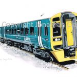 907 Arriva Trains Wales Class 158 DMU