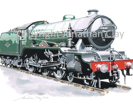 933 LNER Class B17 4-6-0 No.61668 'Bradford City'
