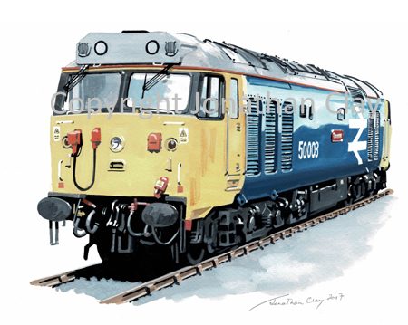 948 BR Class 50 No.50 003 'Temeraire'