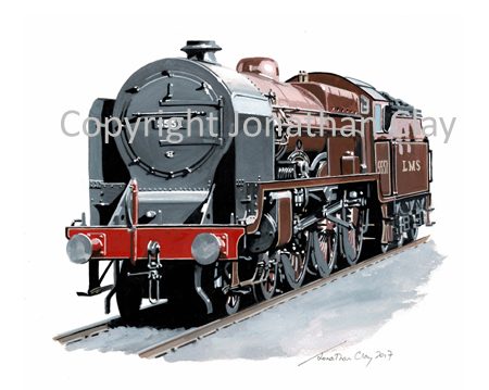 953 LMS Patriot Class 4-6-0 No.5551 The Unknown Warrior