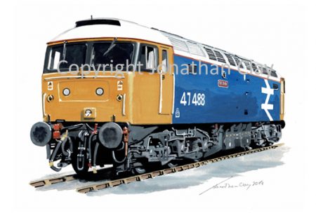 981 Class 47 No. 47 488 'Rail Riders'