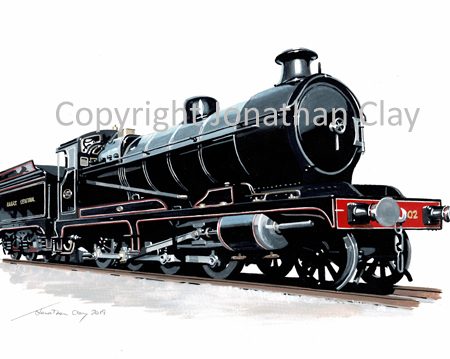 982 Great Central Railway Class 8K 2-8-0