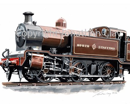 985 North Staffordshire Railway Class D 0-6-0T No.23